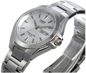 Ceas Casio Metal Silver Data Dubla MTP-1228D-7AVDF