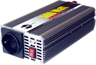 Invertor de tensiune e-Ast 1000W max, 500W 12V cont. Germany