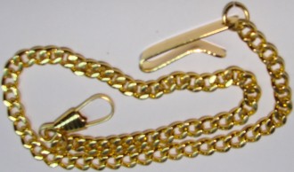 Lantisor pentru ceas de buzunar auriu AU-5093-4 