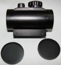 Luneta Red-Dot Scope cu reticul de luminat punct rosu si verde  1x40RD