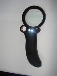 Lupa tripla cu led 2.5X, 25X, 55X  