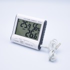 Ceas electronic cu termometru si higrometru interior exterior