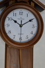 Ceas Perete cu Pendul Lemn Quartz Tiko Time 7596-0