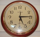Ceas perete lemn Tiko Time quartz 7587-5