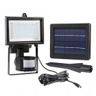 Sistem Solar cu Reflector Led putere 1500 lumeni (120Led) si Senzor de Miscare