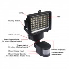 Sistem Solar cu Reflector Led putere 1500 lumeni (120Led) si Senzor de Miscare
