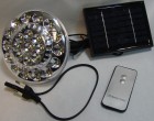 Lampa cu 23 de leduri SMD cu incarcare Solara si Telecomanda SL-678