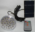 Lampa cu leduri solar si telecomanda GD-5016