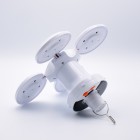 Lampa solara cu acumulator si 4 brate rabatabile si 5 trepte de iluminat