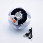 Lampa solara cu acumulator si 4 brate rabatabile si 5 trepte de iluminat