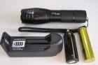 Lanterma T6 cu Zoom si Acumlator Bailong 80000W