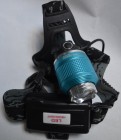 Lanterna Cap T6 Lumina Dubla Cu Doua Acumlatori CREE 50000W BL-2199 AL