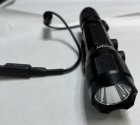 Lanterna led T6 pentru arma cu sina cu Zoom si acumulator reincarcabil