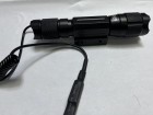 Lanterna led T6 pentru arma cu sina cu Zoom si acumulator reincarcabil