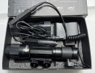 Lanterna led T6 pentru arma cu sina cu Zoom si acumulator reincarcabil