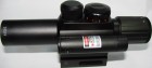 Luneta cu reticul de luminat verde si rosu 4x25 si laser JGBGM6