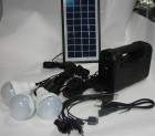 Sistem solar pentru iluminat 6V 4Ah