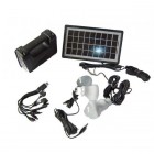 Sistem solar pentru iluminat 6V 4Ah
