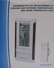 Termometru Ceas cu Radio Control Fara Fir cu Wireless Timestar TE279NL